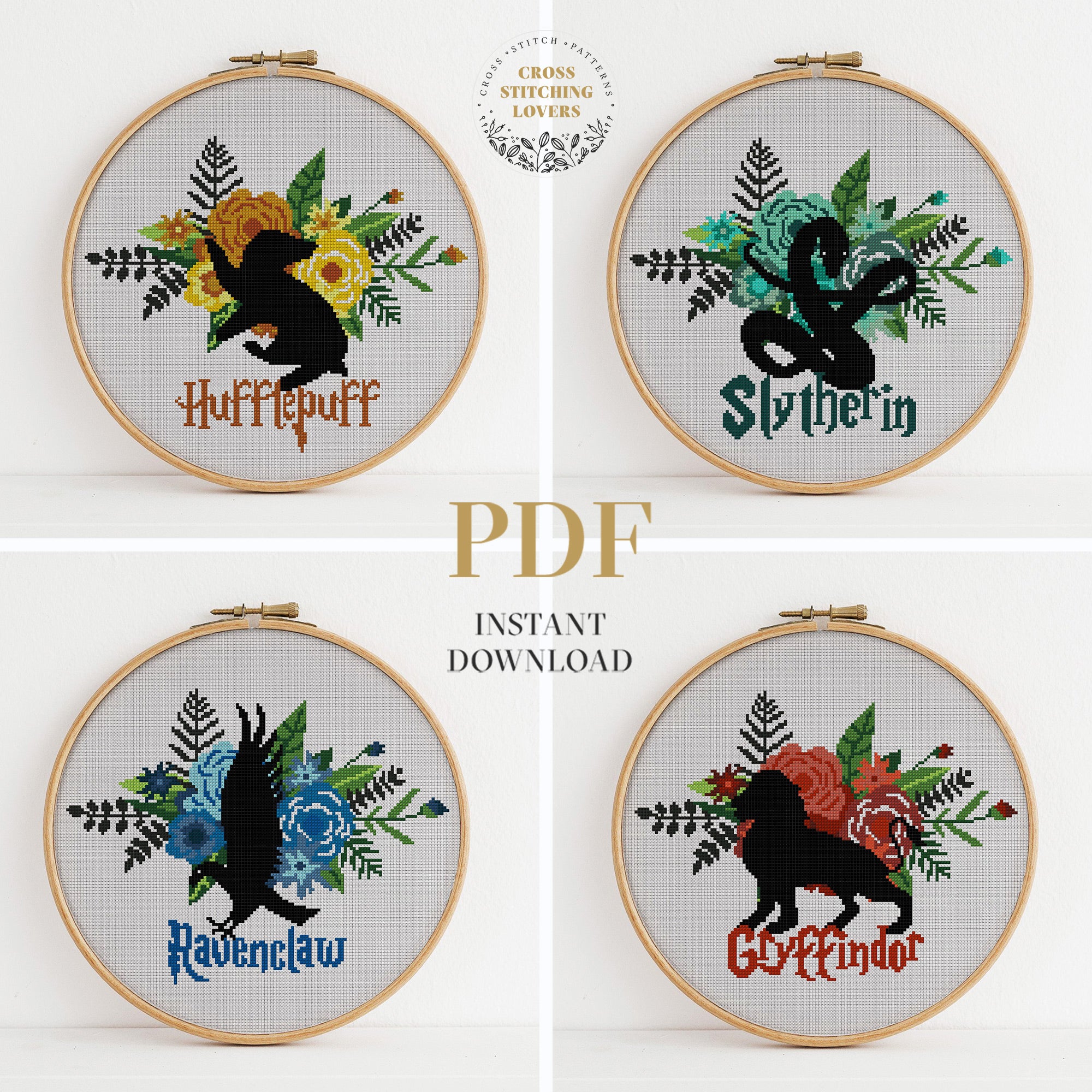 Harry Potter bundle - Cross stitch pattern