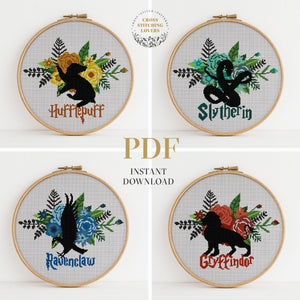 Harry Potter bundle - Cross stitch pattern