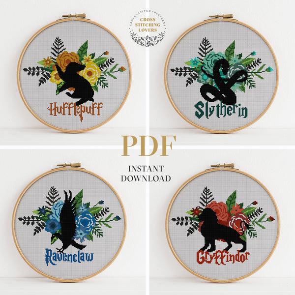 Harry Potter bundle - Cross stitch pattern