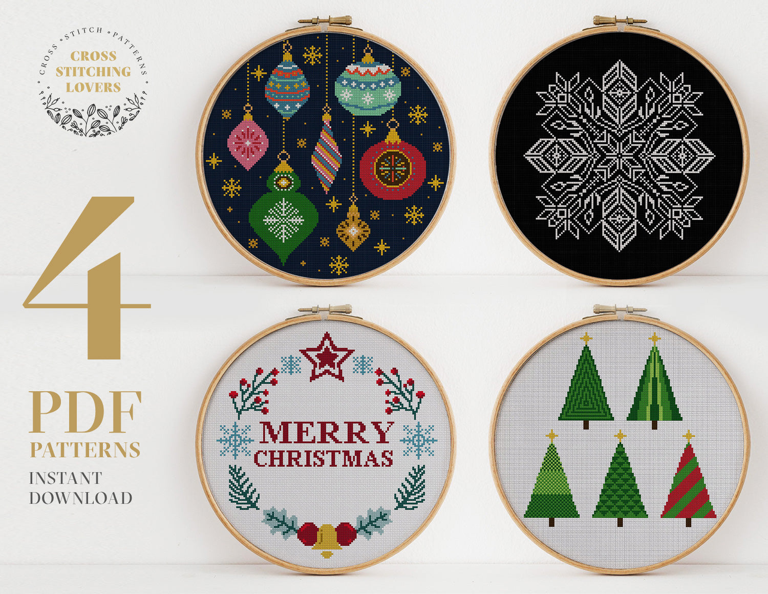 Christmas bundle - Cross stitch pattern