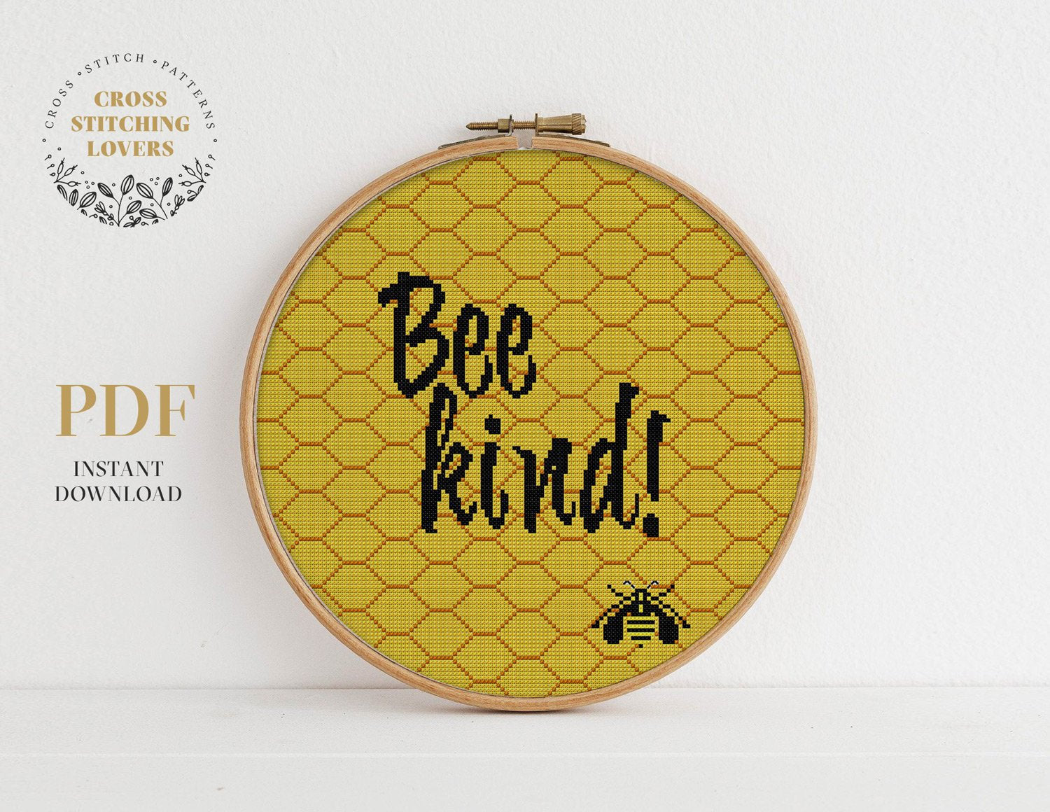 Be Kind - Cross stitch pattern