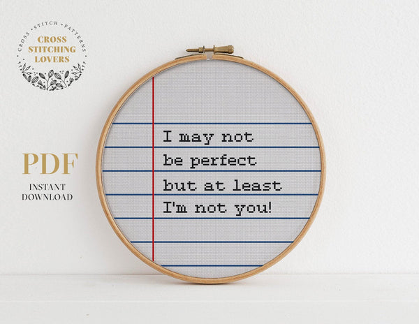 Funny Cross stitch pattern