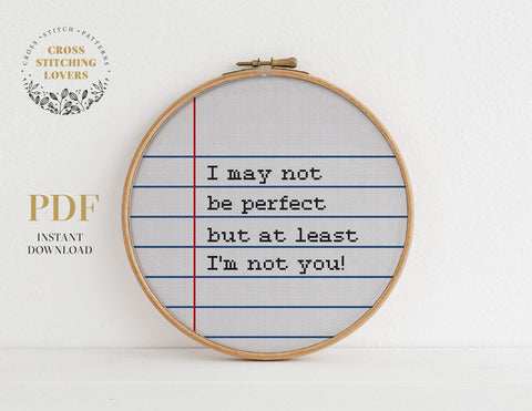 Funny Cross stitch pattern