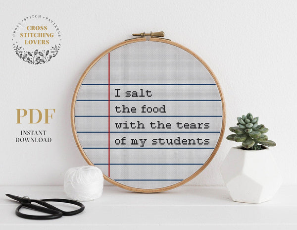 Funny Cross stitch pattern