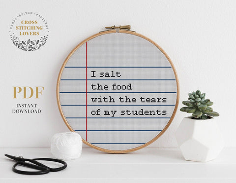 Funny Cross stitch pattern