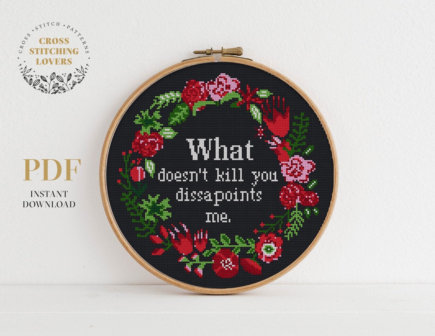 Subversive Cross stitch pattern