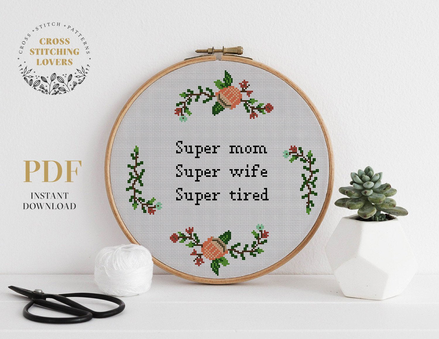Funny Cross stitch pattern