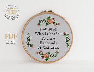 Funny Cross stitch pattern