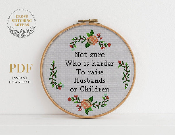 Funny Cross stitch pattern
