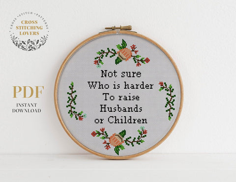 Funny Cross stitch pattern