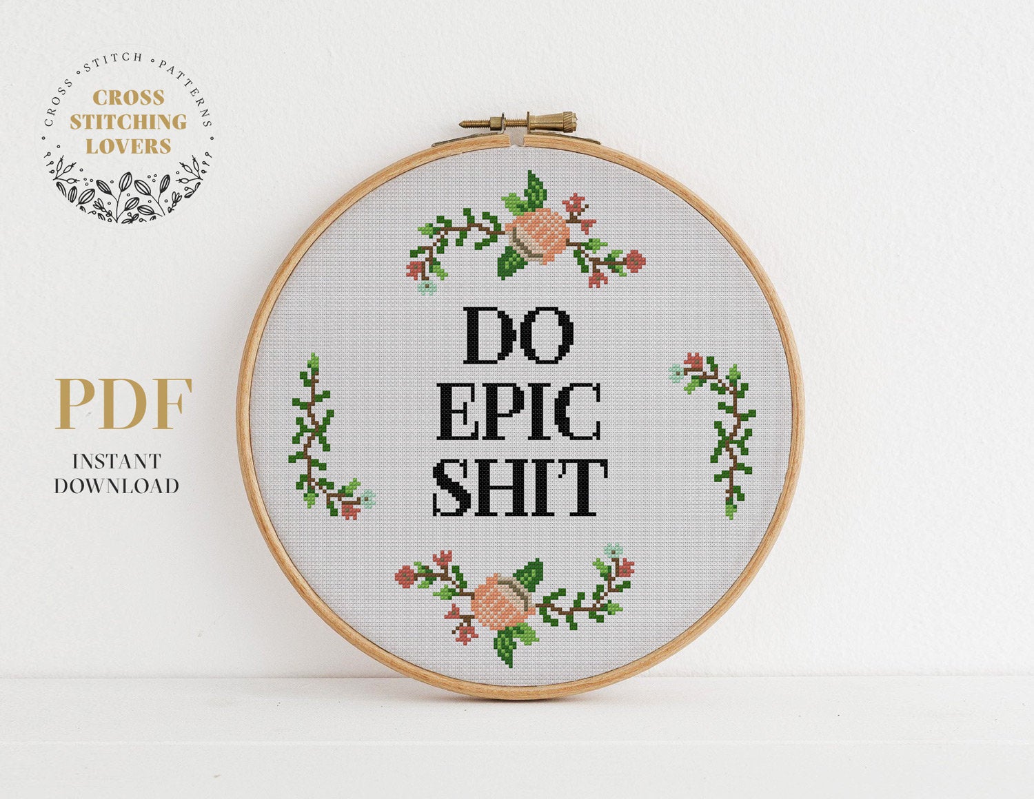 Do Epic Shit - Cross stitch pattern