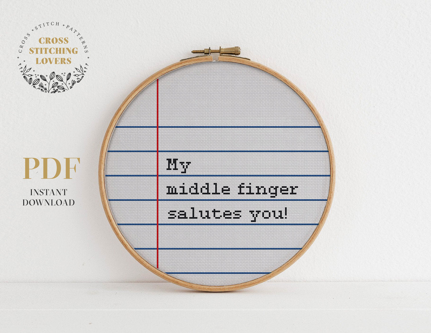 Subversive Cross stitch pattern