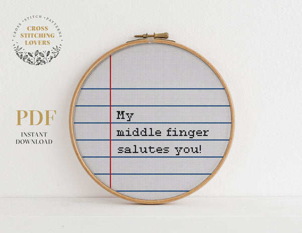 Subversive Cross stitch pattern