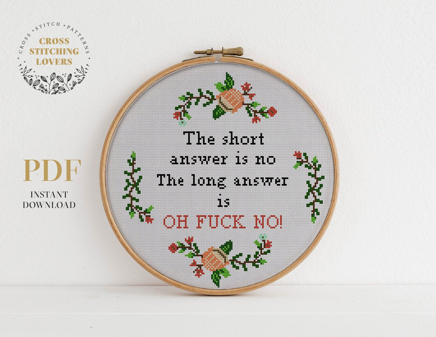 Funny Cross stitch pattern