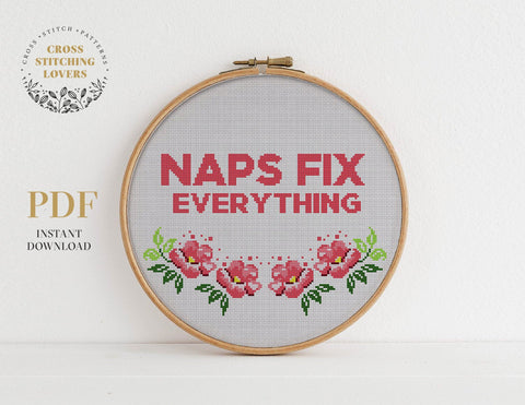 Funny Cross stitch pattern