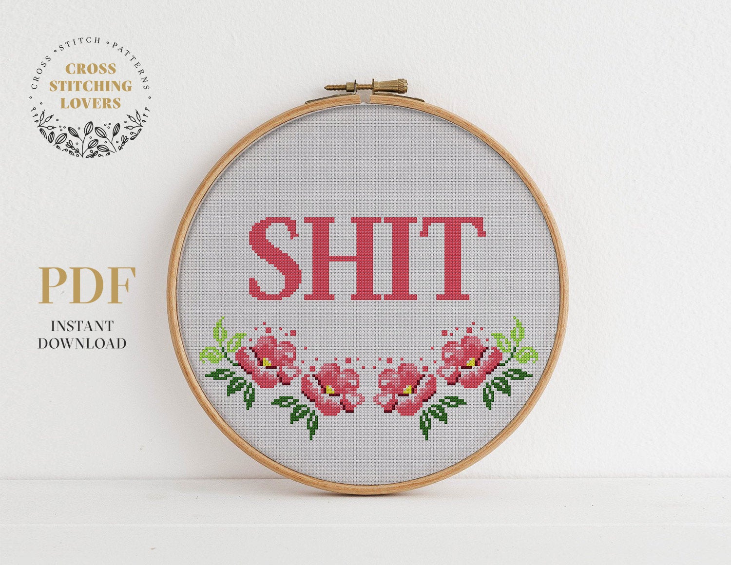 SHIT - Cross stitch pattern