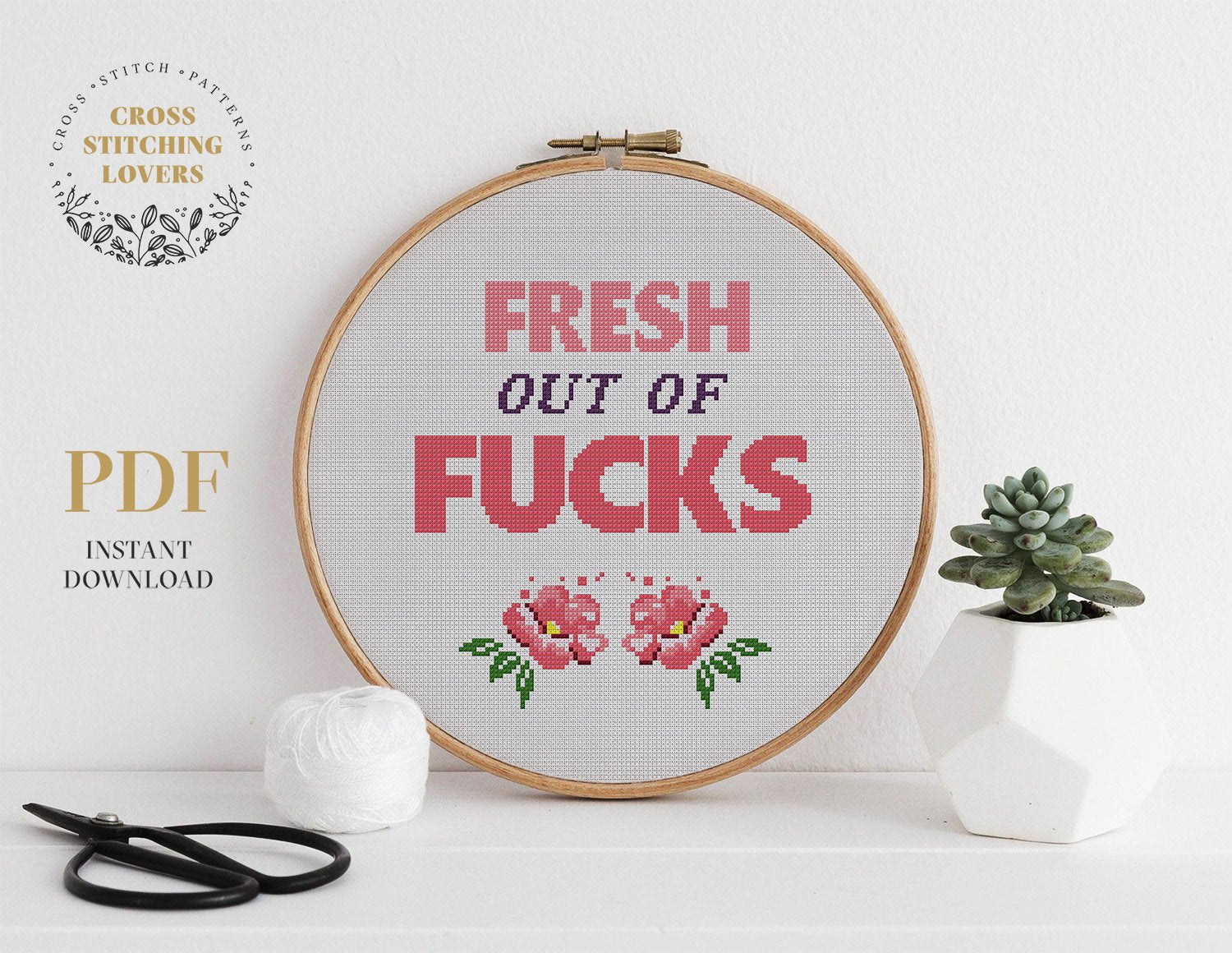 Funny Cross stitch pattern