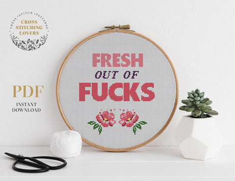 Funny Cross stitch pattern