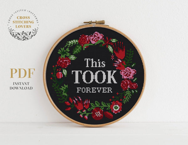 This took forever - Cross stitch pattern