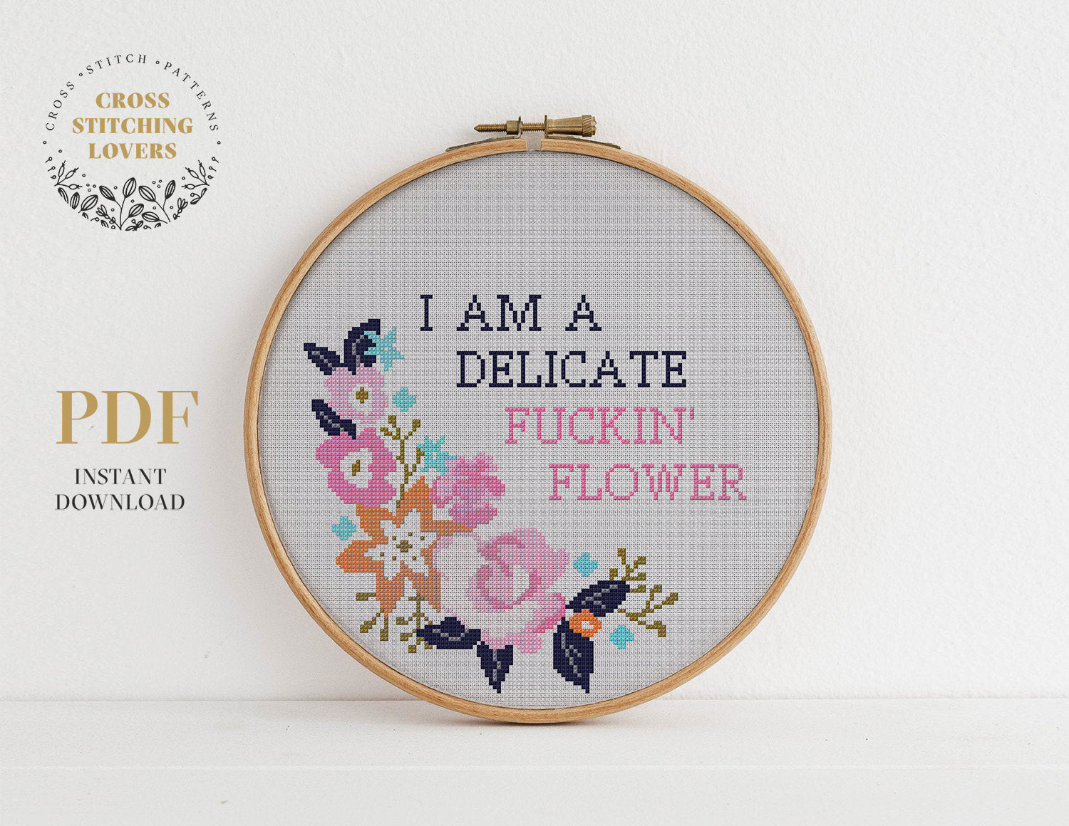 Funny Cross stitch pattern