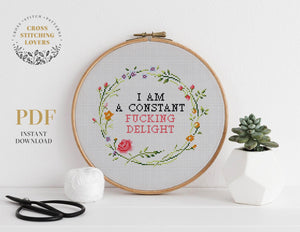 Funny Cross stitch pattern