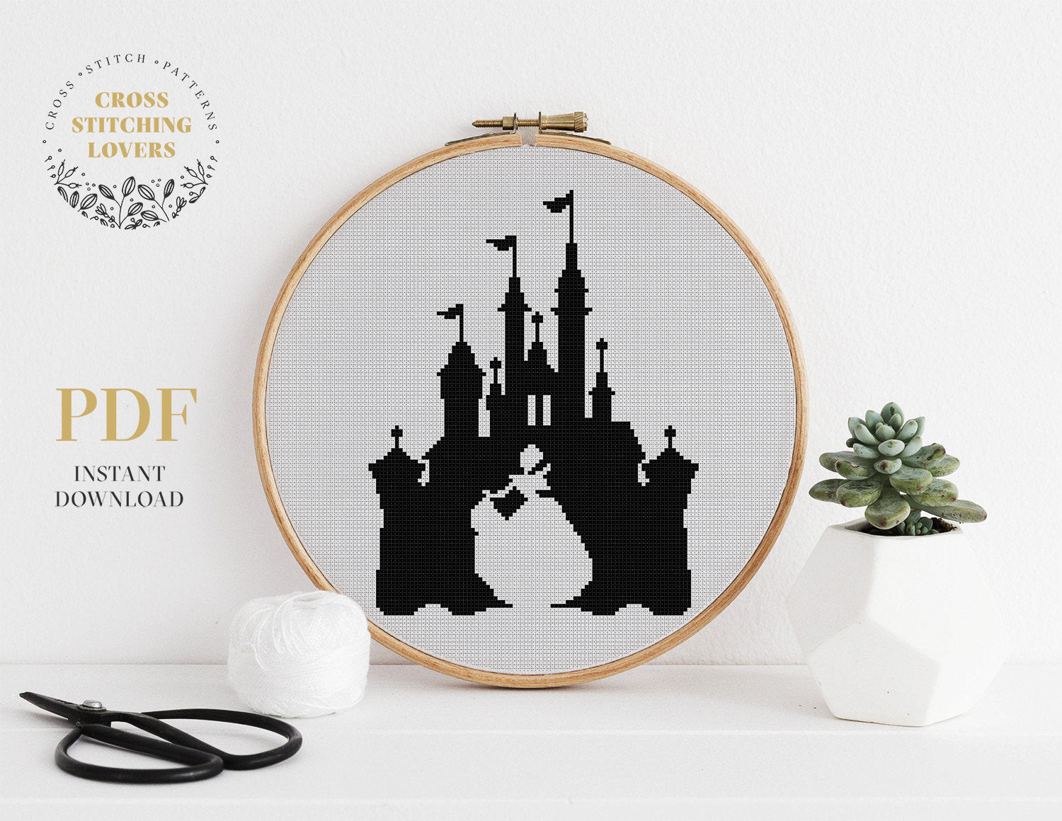 Cinderella - Cross stitch pattern