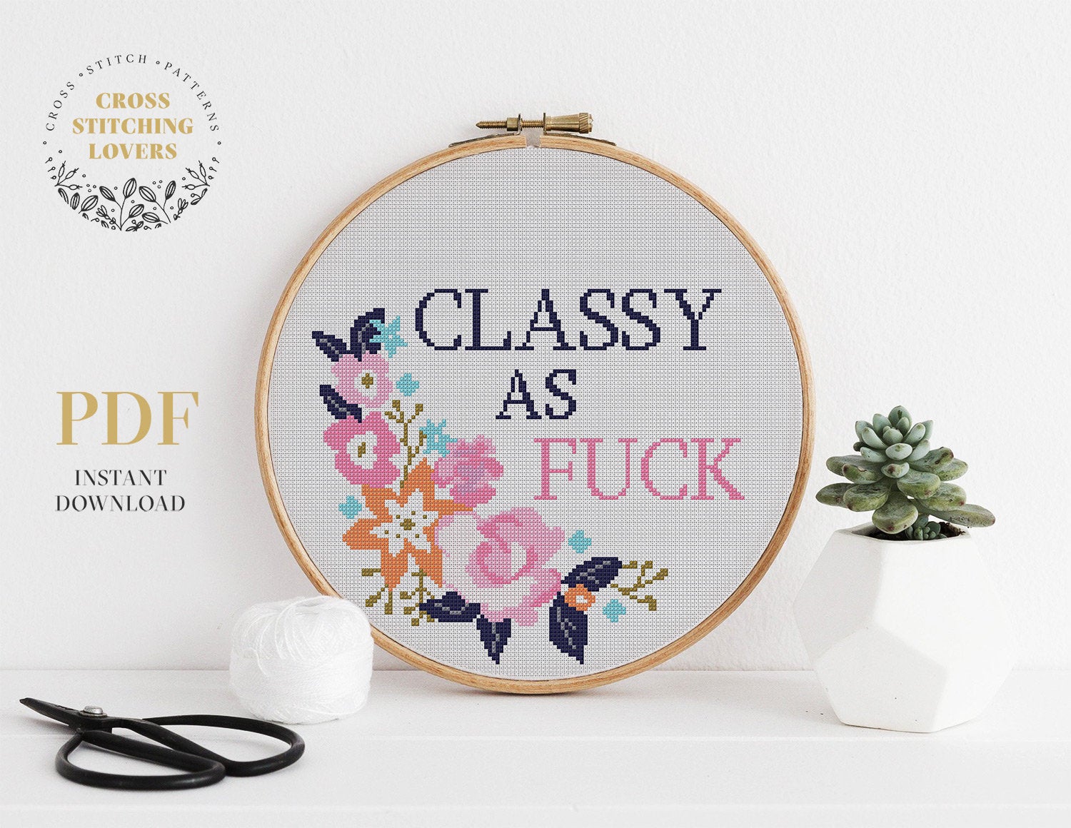 Subversive Cross stitch pattern