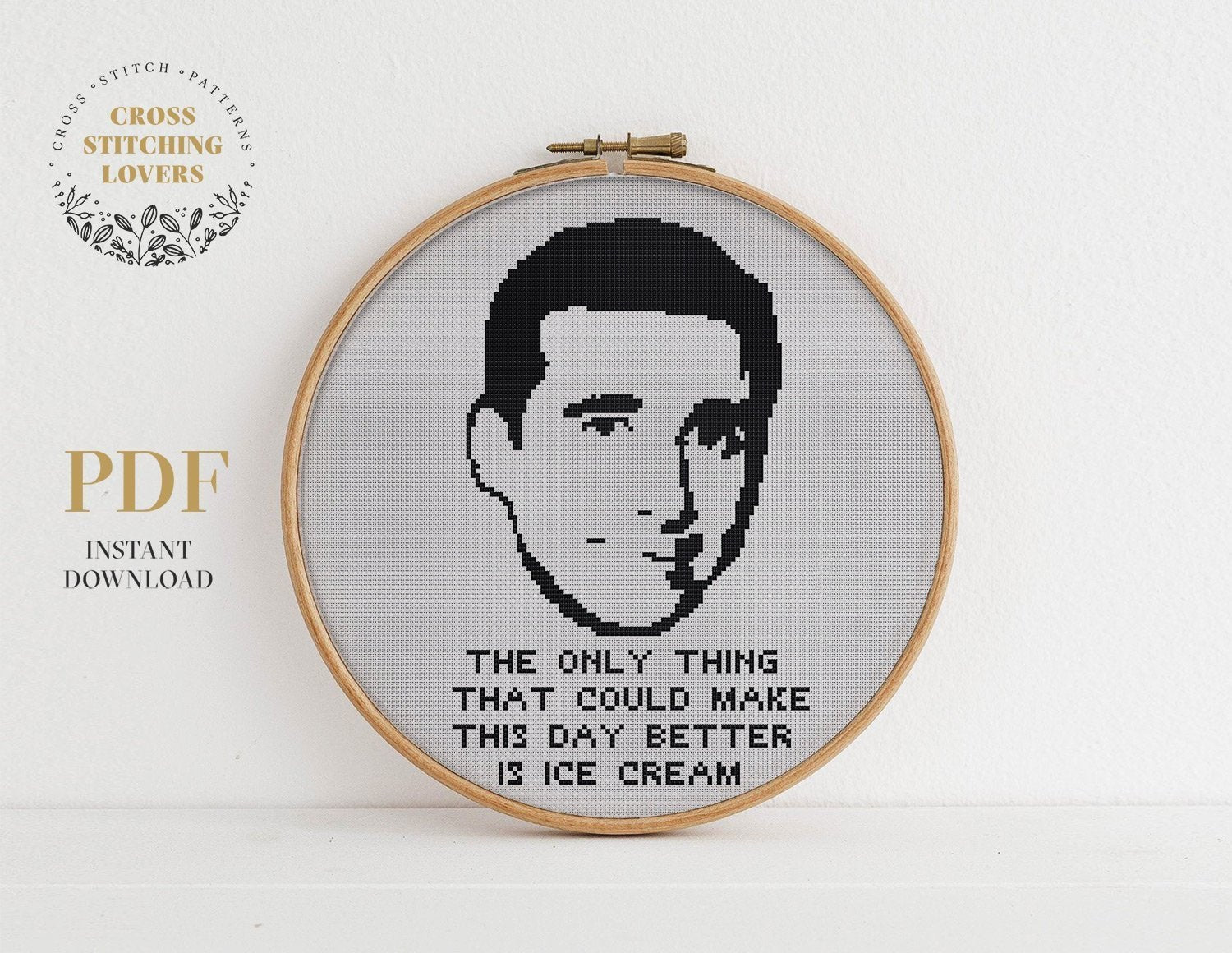 Michael Scott quote - Cross stitch pattern