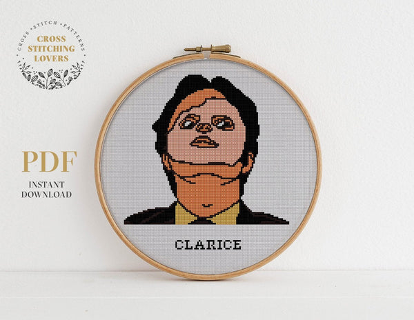 DWIGHT - Cross stitch pattern