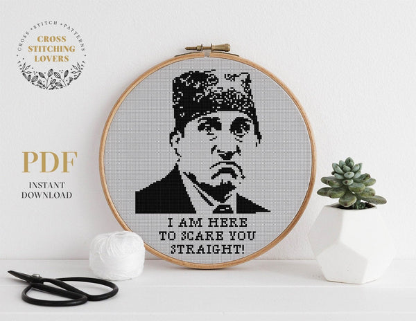 Prison Mike - Cross stitch pattern