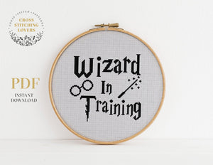 Harry Potter, Wizard In Training - Cross stitch pattern