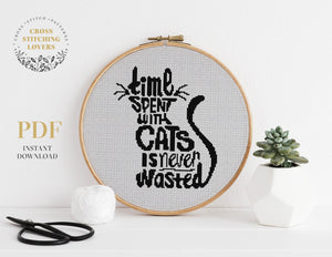 Cat - Cross stitch pattern