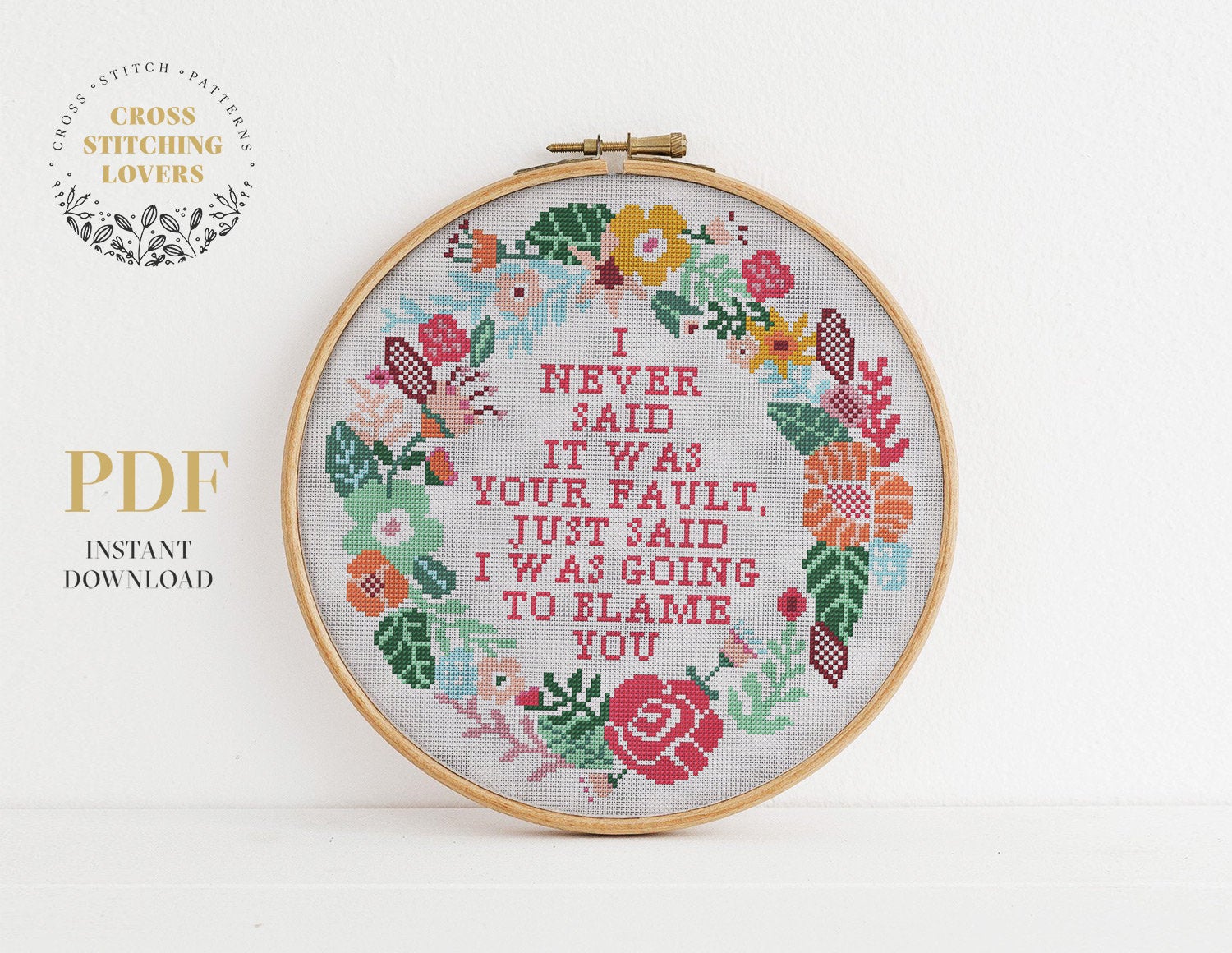 Funny Cross stitch pattern