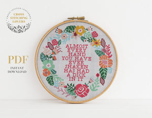 Funny Cross stitch pattern