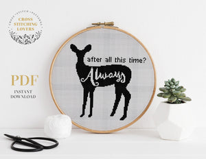 Harry Potter, After All This Time - Cross stitch pattern