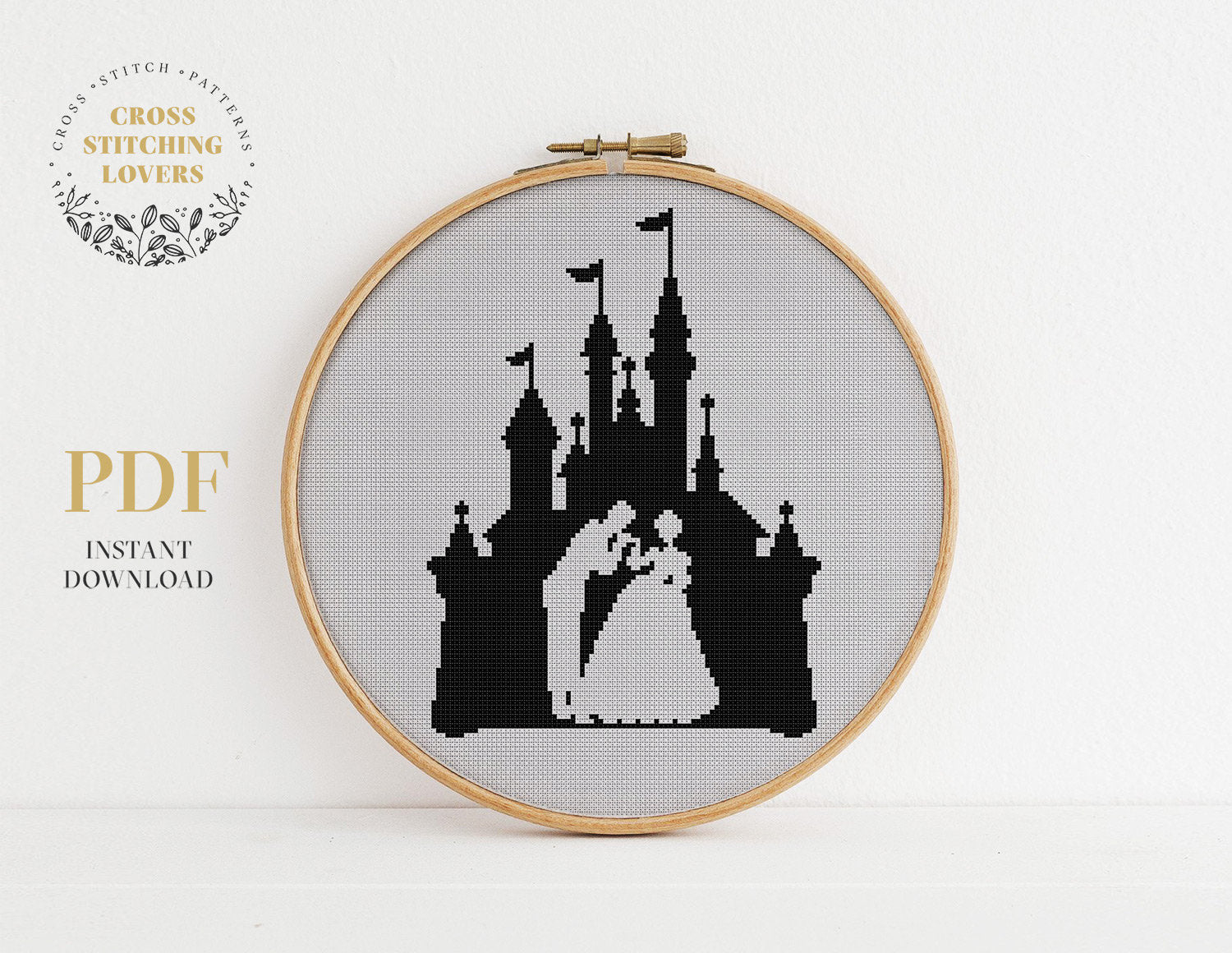 Disney castle - Cross stitch pattern – Cross Stitching Lovers disney-castle-cross-stitch-pattern-cross-stitching-lovers