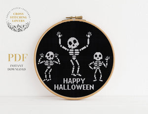 Halloween - Cross stitch pattern