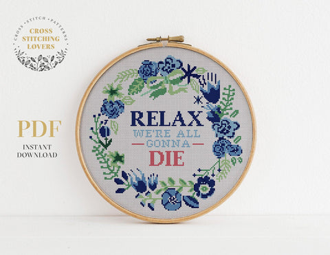 Funny Cross stitch pattern