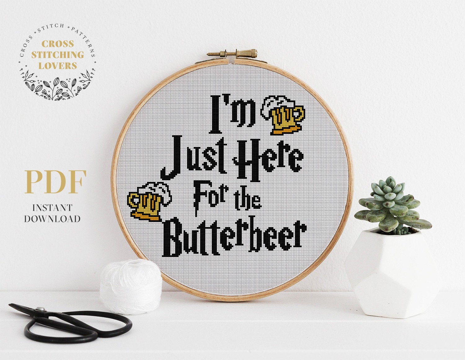 Harry Potter - Cross stitch pattern – Cross Stitching Lovers