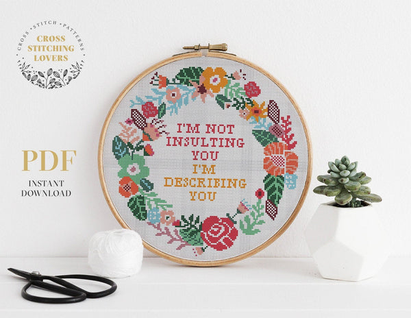 Funny Cross stitch pattern