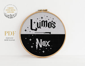 Harry Potter Magic spell - Cross stitch pattern