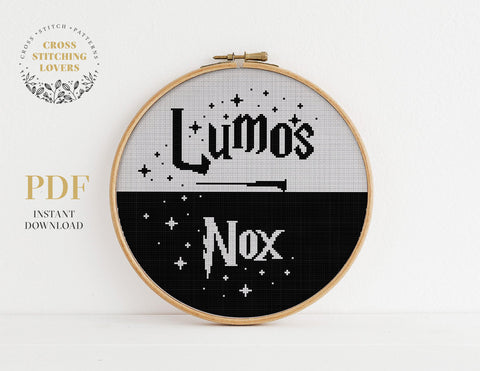 Harry Potter Magic spell - Cross stitch pattern