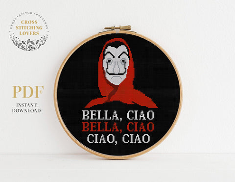 Bella Ciao - Cross stitch pattern