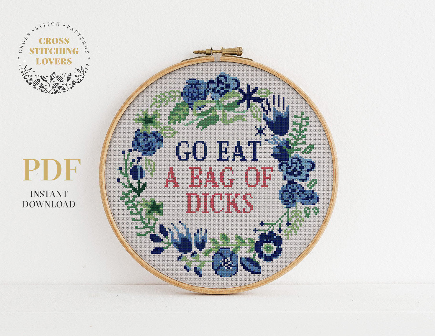 Funny Cross stitch pattern