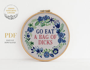 Funny Cross stitch pattern