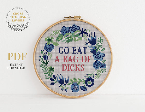 Funny Cross stitch pattern