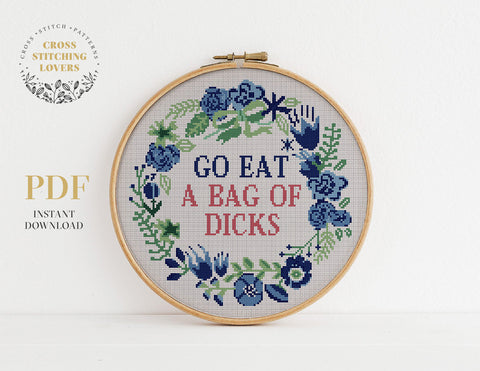 Funny Cross stitch pattern
