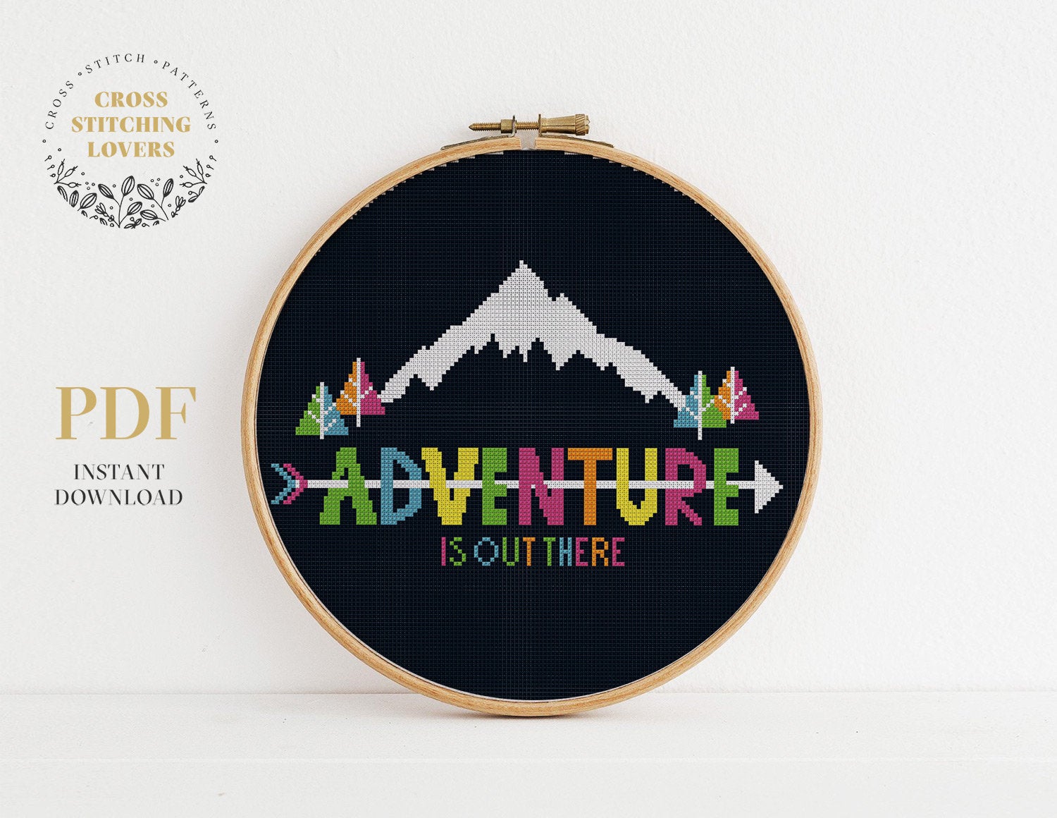 Adventure - Cross stitch pattern