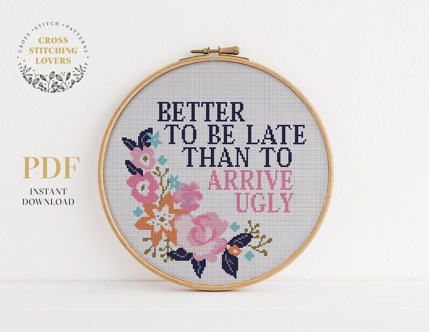 Funny Cross stitch pattern