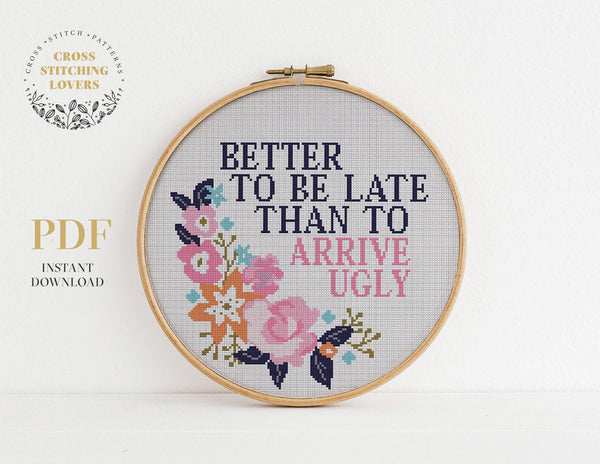 Funny Cross stitch pattern